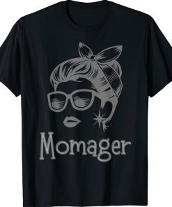 Momager Retro Style Drama Mama Tee Shirt