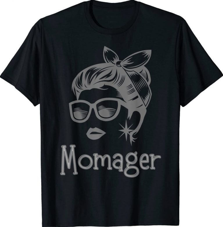 Momager Retro Style Drama Mama Tee Shirt