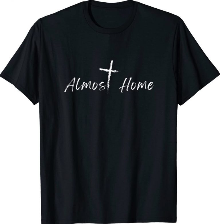 ALMOST HOME DISTRESSED CROSS Vintage TShirt