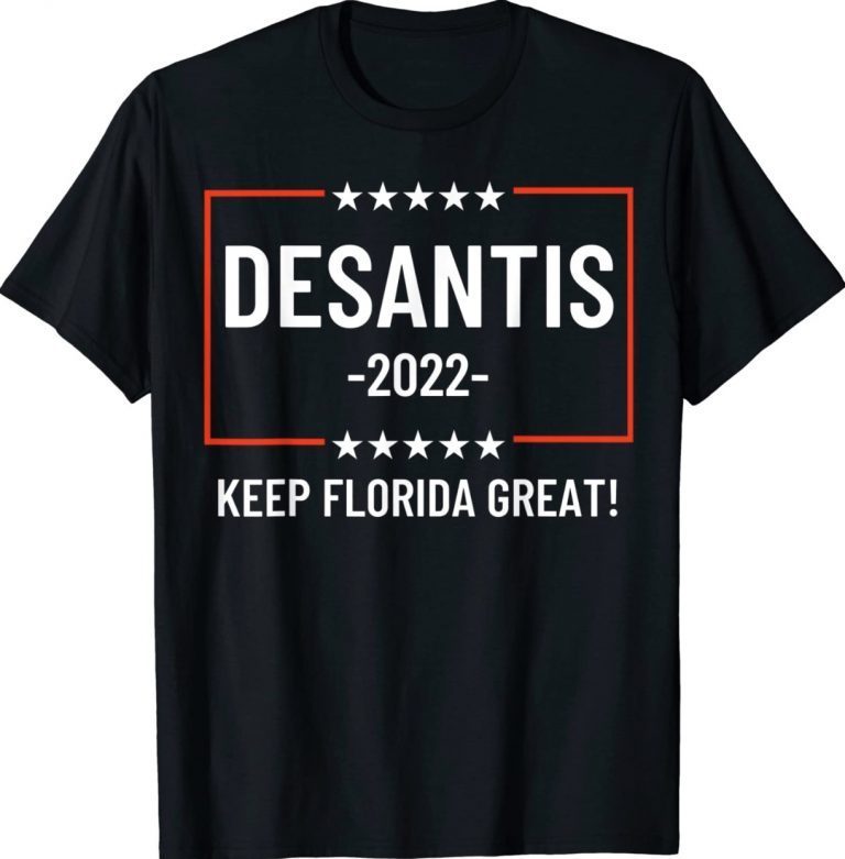 DeSantis 2022 Keep Florida Great Vintage TShirt