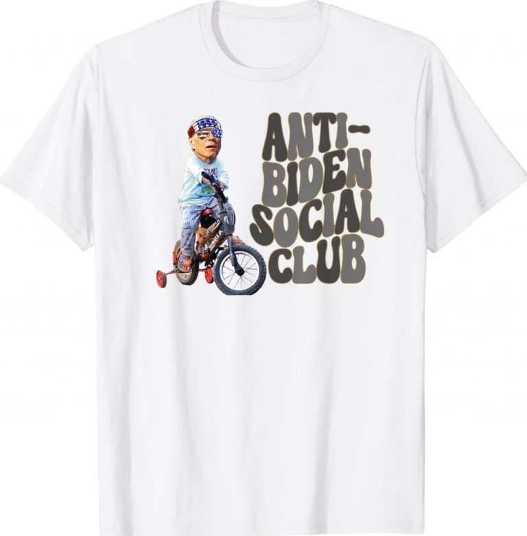 Anti-Biden Social Club Biden Bike Democrat USA Shirts