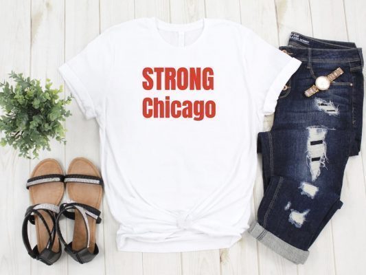 Strong Chicago Highland Park Walk of Independence T-Shirt