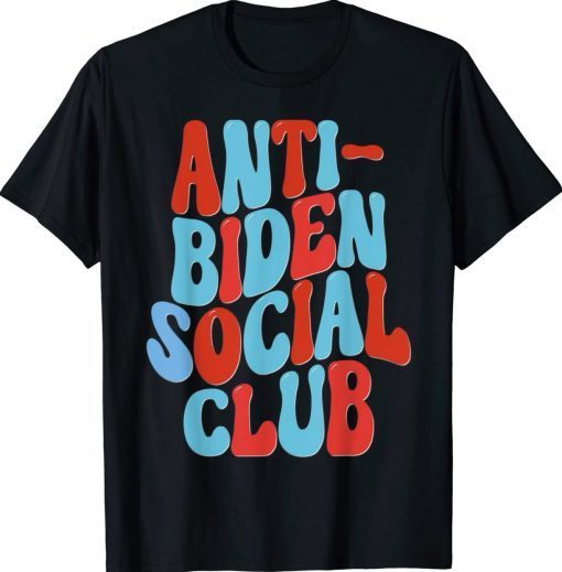 Anti Biden Social Club Biden Bike Republican Gift Shirts