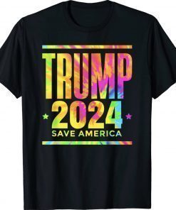 Trump 2024 Save America Election American President Vintage TShirt