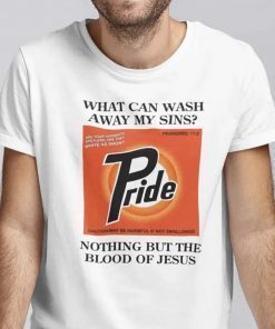 What Can Wash Away My Sins Nothing But The Blood Of Jesus Gift Shirts