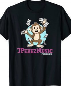 JPerezMusic Monkey Music Vintage TShirt