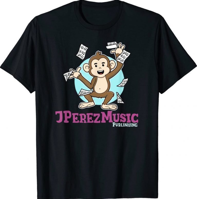 JPerezMusic Monkey Music Vintage TShirt