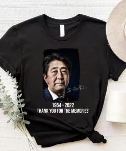 RIP Shinzo Abe Thank You For The Memories Shinzo Abe 1954-2022 Vintage TShirt