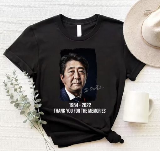 RIP Shinzo Abe Thank You For The Memories Shinzo Abe 1954-2022 Vintage TShirt