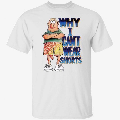 Why i can’t wear shorts vintage t-shirt