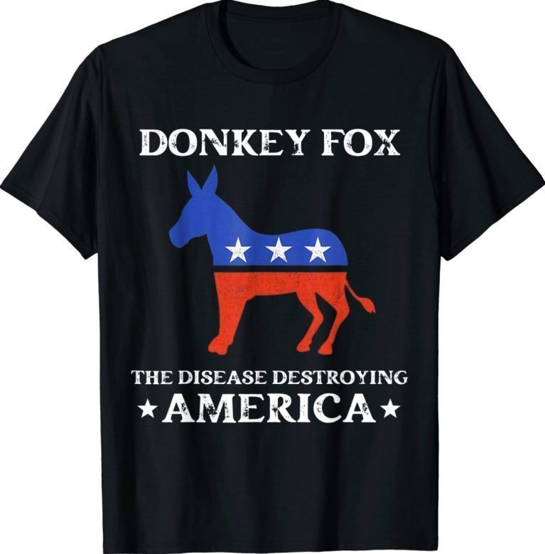 Biden Donkey Pox The Disease Destroying America Vintage 2022 Shirts