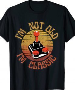 Throwback I'm not old I'm Classic Joy Stick Video Gamer Vintage TShirt