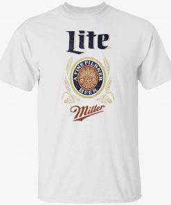 Miller lite a fine pilsner beer vintage tshirt