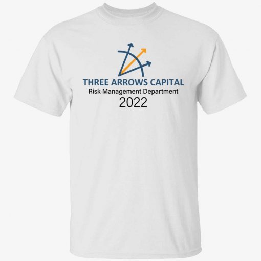 Three arrows capital risk management department 2022 shirts