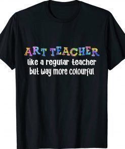 First Day of School Back To School Teach Art Teacher Vintage TShirt