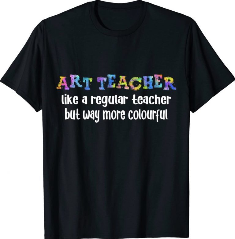 First Day of School Back To School Teach Art Teacher Vintage TShirt