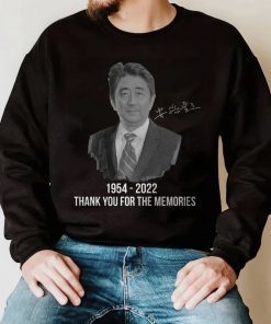 RIP Shinzo Abe Thank You For The Memories Shinzo Abe Unisex Shirt