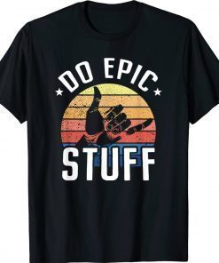 Do Epic Stuff Surfer Hang Loose Shaka Windsurfing Surf Unisex TShirt