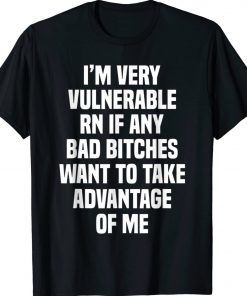 I'm Very Vulnerable RN Vintage TShirt