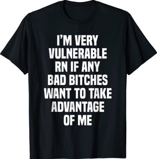 I'm Very Vulnerable RN Vintage TShirt