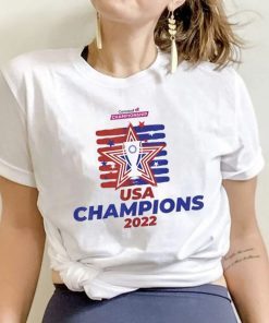 2022 Concacaf W Championship USA Champions Unisex TShirt