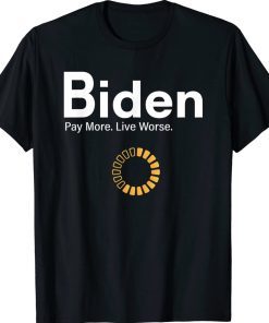 Anti Joe Biden Pay More Live Worse Bidenflation Shirts