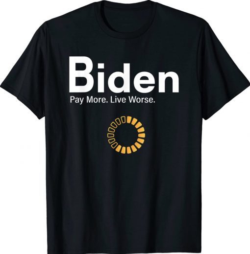 Anti Joe Biden Pay More Live Worse Bidenflation Shirts