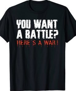 Prochoice You Want A Battle Here's A War Vintage TShirt