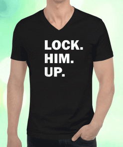 Bold Lock Him Up Anti-Trump Dark Color 2023 T-Shirt
