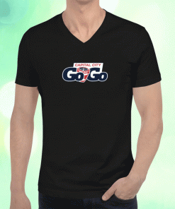 Heathered Capital City Go-Go Logo 2023 T-Shirt