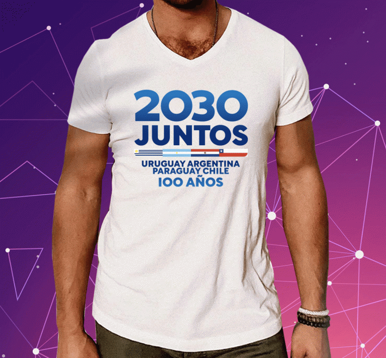 Juntos Uruguay Argentina Paraguay Chile 2023 T-Shirt