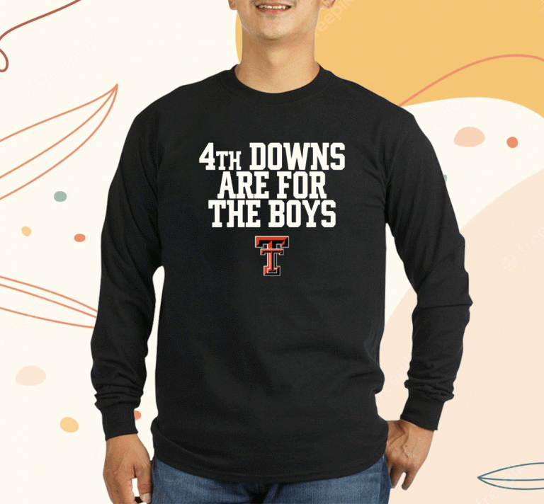 Vintage 4Th Downs Are For The Boys Shirts