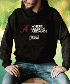 New Alabama Where Legends are Made 2023 Shirts