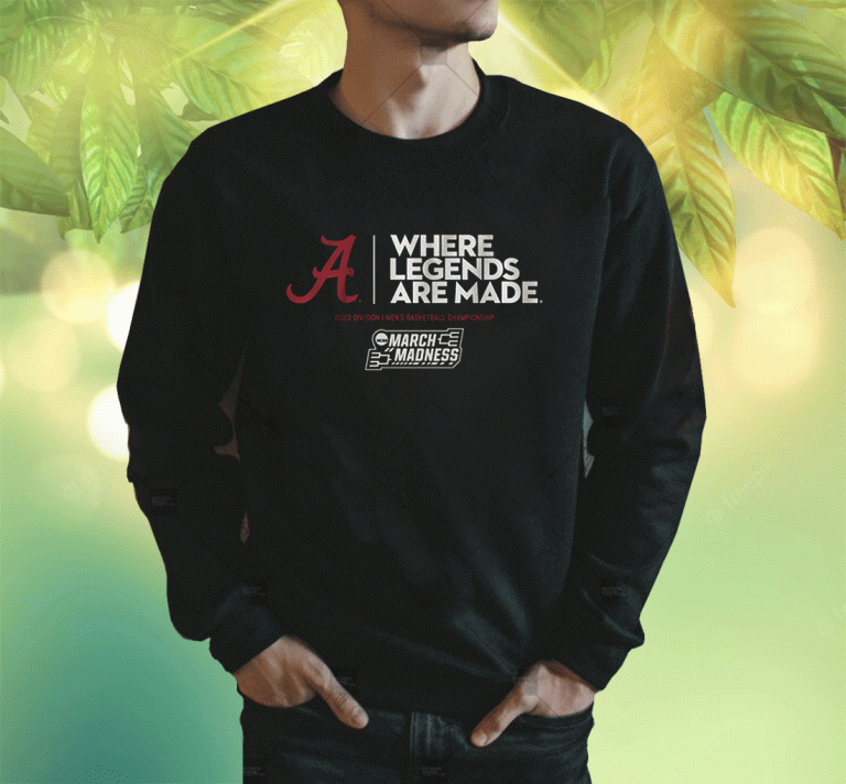 New Alabama Where Legends are Made 2023 Shirts