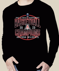 Arizona Wildcats PAC 12 Conference Tournament Champions Unisex TShirt