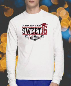 2023 Arkansas Razorbacks Sweet 16 Basketball Shirts