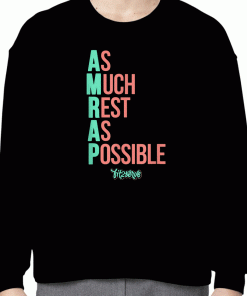 New FIT2SERVE As Much Rest As Possible AMRAP 2023 Shirts