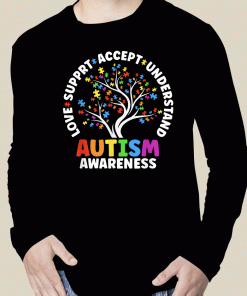 New Autism Love Accept Support Autism Awareness Autistic 2023 Shirts
