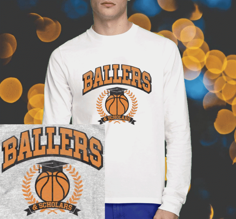 Ballers Scholars Basketball 2023 T-Shirt