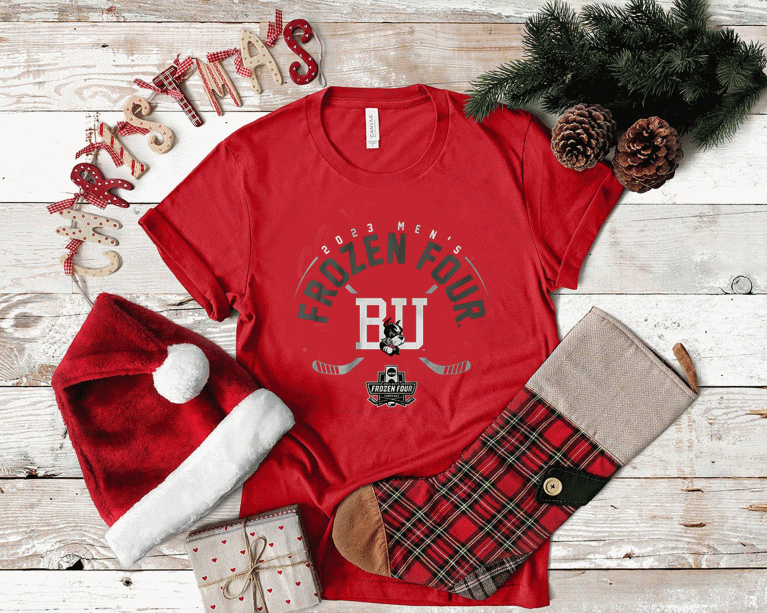 Boston University Hockey Frozen Four 2023 T-Shirt