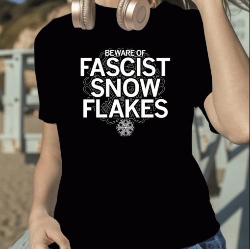 2023 FASCIST SNOWFLAKES STACKED LOGO T-SHIRT