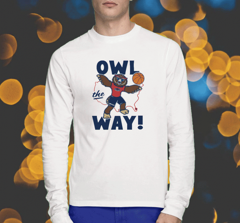 Florida Atlantic Owl The Way Shirt