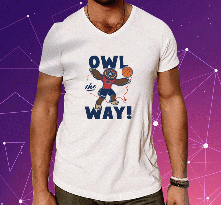 Florida Atlantic Owl The Way Shirt