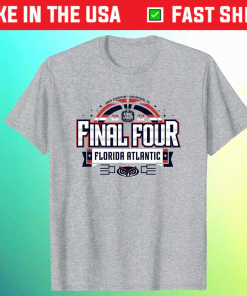 Florida Atlantic Owls Final Four Basketball Bold Gray Unisex TShirt