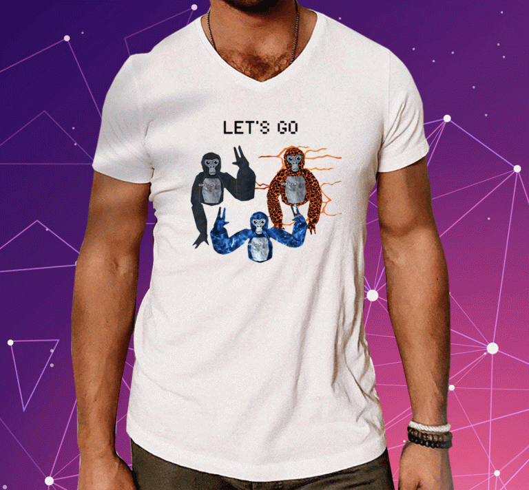 2023 Gorilla Tag Monke VR Gamer T-Shirt