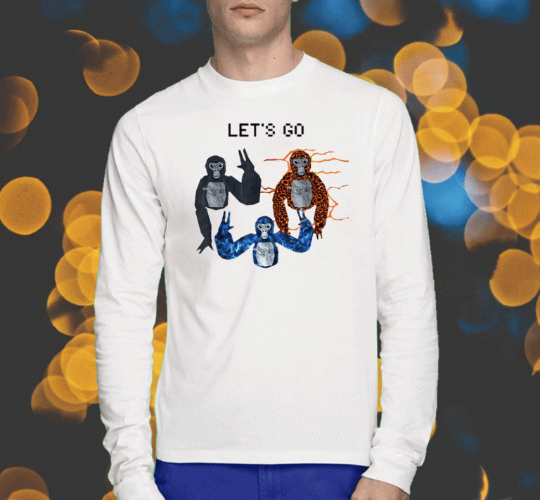 2023 Gorilla Tag Monke VR Gamer T-Shirt