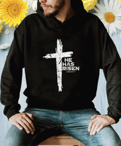 New Happy Easter Jesus He Has Risen Religious Christian 2023 T-Shirt