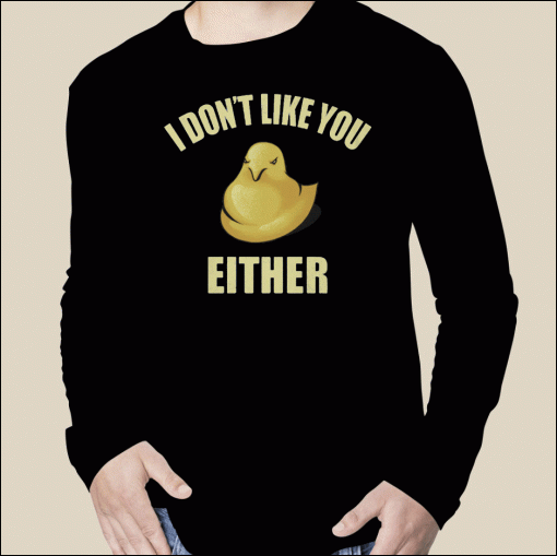 2023 I DON'T LIKE YOU EITHER SPRING T-SHIRT