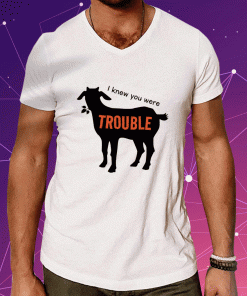 I Knew You Were Trouble Vintage Shirts