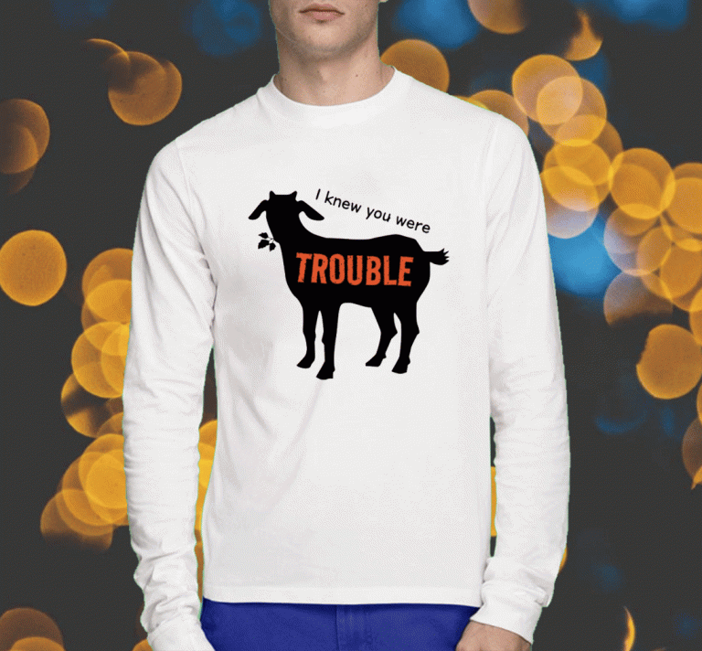 I Knew You Were Trouble Vintage Shirts